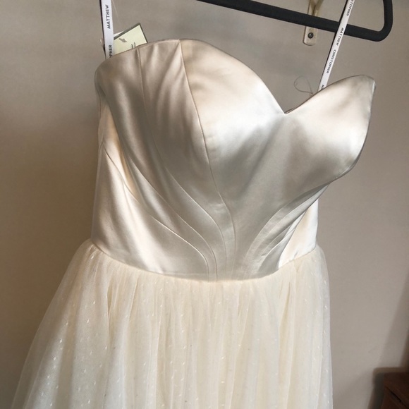 Matthew Christopher Bridal Midi Dress - Picture 5 of 9
